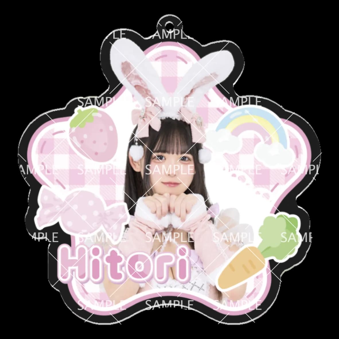 イースター ひとり 実写アクリルキーホルダー