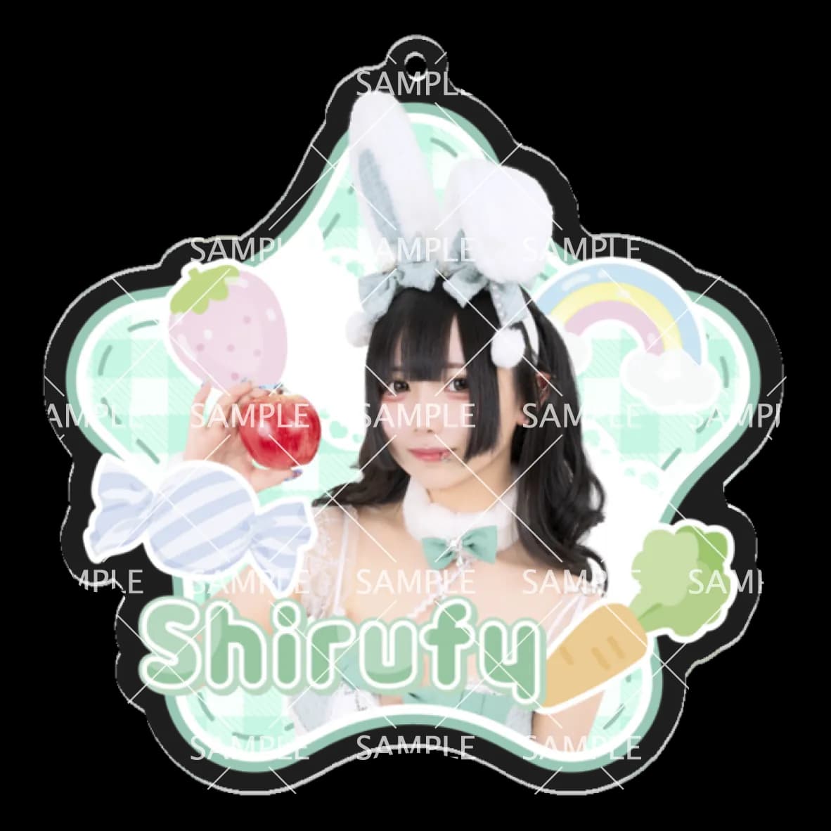 イースター しるふぃ 実写アクリルキーホルダー
