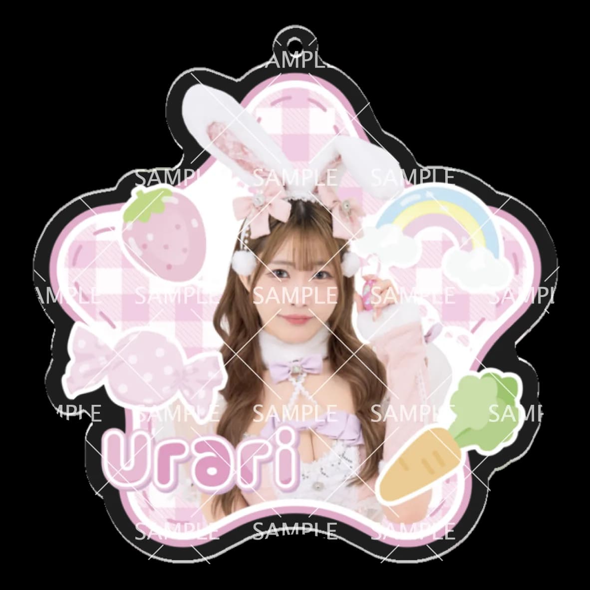 イースター うらり 実写アクリルキーホルダー
