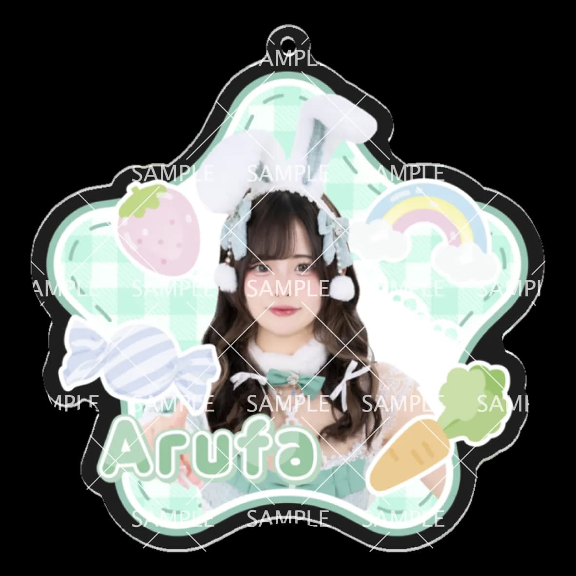 イースター あるふぁ 実写アクリルキーホルダー
