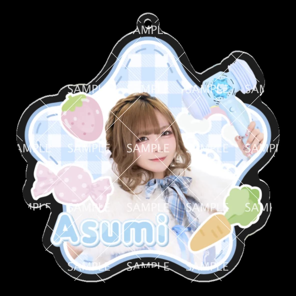 イースター あすみ 実写アクリルキーホルダー
